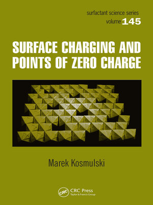cover image of Surface Charging and Points of Zero Charge